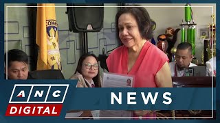 Sen Cynthia Villar eyes Las Piñas lone district seat  ANC [upl. by Nahgiem]