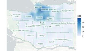 Making a density KDE map in R [upl. by Kerwin]