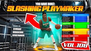 BEST SLASHING PLAYMAKER BUILD ON NBA 2K22 RARE BUILD SERIES VOL 108 [upl. by Andrea]