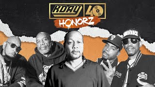 KDAY Honorz Celebrating 40 Years w DJ Quik Tha Dogg Pound RodneyO Joe Cooley Greg Mack amp More [upl. by Platon]