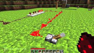 Minecraft Tutorial Basic Redstone Circuits Minecraftopia [upl. by Alvan193]