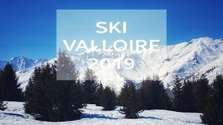 Ski  Valloire  Valmeinier  Mars 2019  Drone DJI Spark  Gopro [upl. by Nyliahs]