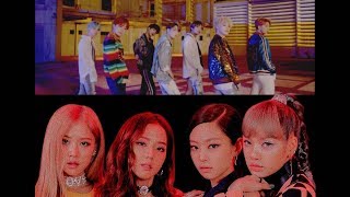 MASHUP BTS X BLACKPINK  DNA x KICK IT [upl. by Middlesworth582]