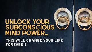 🧘‍♀️🧘‍♂️Guided Visualization Meditation to Unlock🔑 Your Subconscious Mind Power Hypnotizing Video🎧 [upl. by Colbye]