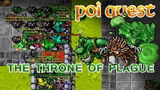 Tibia The Throne of Plague Verminor  The Pits Of Inferno Quest [upl. by Octavla]