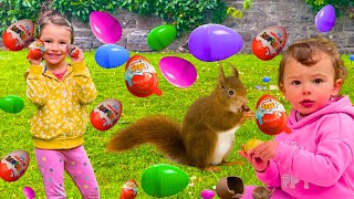 Easter Egg Hunt with squirrel [upl. by Tiffanle]