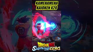 KAMEHAMEHA KAIOKEN X20  Dragon Ball Sparking Zero  Gameplay fr sparkingzero [upl. by Iliak]