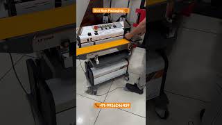 Vacuum Packing Band Sealer Machine With Nitrogen Flushing LF1080 [upl. by Roselani]