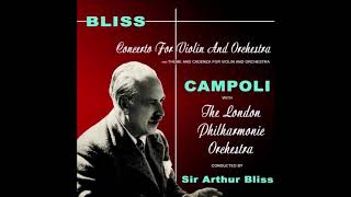 Bliss quotViolin Concertoquot Alfredo Campoli [upl. by Akeryt]