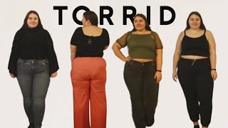 Torrid Try On Haul Size  18  20 Plus Size Jeans amp Work Wear [upl. by Goetz]