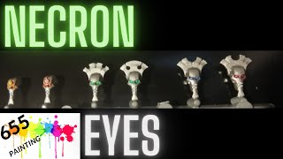 Easy way to paint necron eyes6 ways indomitus [upl. by Wolpert425]