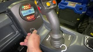 Quick intro to the controls of a MultiOne 85SK Compact Loader [upl. by Accebor537]