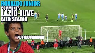 IL COMMENTO DI LAZIOJUVE  Ronaldo Junior allo STADIO [upl. by Gallenz69]