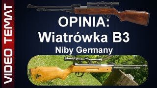 Wiatrówka karabinek B3  Opinia i Test [upl. by Oiluarb]