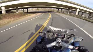 CanAm Spyder Roadster RT Test Ride  TestRides [upl. by Leizar]