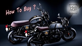 How to Buy Royal Enfield 120th year Anniversary Editions continental Gt  Interceptor 650✅ [upl. by Reddy711]