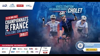 Championnat de France 2022  Cyclisme  Contre la montre  Course en ligne [upl. by Ynetsed]