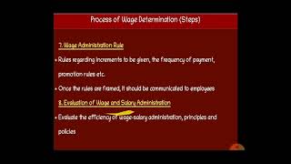 Process of wage determination [upl. by Groot]