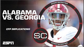 DELICIOUS CHAOS What if Alabama BEATS Georgia in the SEC Championship  Always College Football [upl. by Rudin]