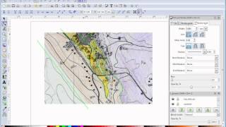 Digitising map in Inkscape 3B unit boundaries advanced method [upl. by Lehacim]