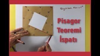 PİSAGOR  Pythagoras  TEOREMİ MUHTEŞEM İSPAT  Şafak Ersoy [upl. by Hamian]