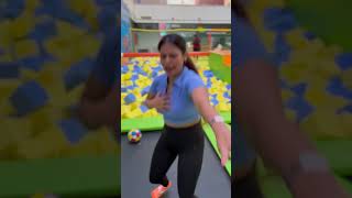 trampoline workout beginners  trampoline workout  mini trampoline workout for weight loss gym [upl. by Hawley698]