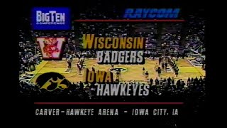 Wisconsin at Iowa  1211995  Full Game [upl. by Rojas]