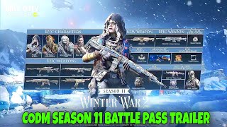 CODM SEASON 11 BATTLE PASS TRAILER LEAKS 2024 [upl. by Stuckey]