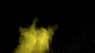 Color Powder Blast Overlay 6  Royalty Free Powder effects for video [upl. by Nigem]