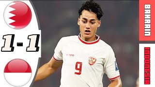 HALFTIME HIGHLIGHTS BAHRAIN VS INDONESIA I AFC ASIAN QUALIFIERS ™ ROAD TO 26 [upl. by Wendt]