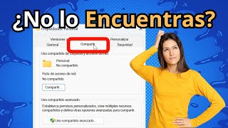 ✅SOLUCIÓN NO APARECE la pestaña COMPARTIR en Windows 1011 [upl. by Merle]