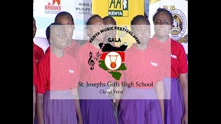 St Josephs Girls High School KMF 2024 Choral Verse [upl. by Lytsirk]