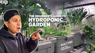 EP3 The beginners guide to hydroponic garden plus DIY Containers and Homemade liquid nutrients [upl. by Eserrehs]