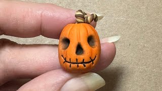 Making a miniature jack o lantern [upl. by Weisberg]