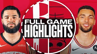 ROCKETS at BULLS  FULL GAME HIGHLIGHTS  November 17 2024 [upl. by Cynar]