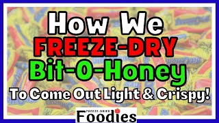 How To Make FreezeDried BitOHoney Candy in your Harvestright [upl. by Htebyram]