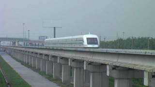 shanghai 上海磁浮列車（リニア）maglev Transrapid 431kmhPointHD [upl. by Notfa]