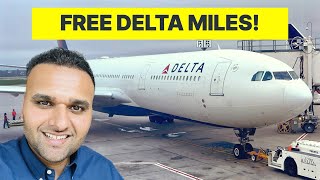 How To Get FREE Delta SkyMiles 12 Status [upl. by Wolk]