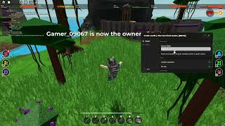 The survival Game Script 2024 August Code Craft [upl. by Assed913]