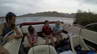 Lake Mohave Arizona Princess Cove Monsoon Storm [upl. by Oralla]