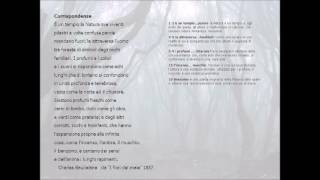 La poesia Corrispondenze di Baudelaire [upl. by Elfrieda63]