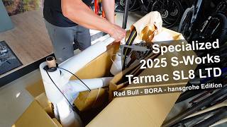 Red Bull BORA hansgrohe Specialized SWORKS Tarmac SL8 LTD Dream Build 4K ASMR [upl. by Nuhsar]