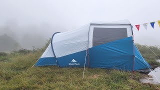 REVIEW TENDA QUECHUA ARPENAZ FAMILY 41 FRESH AND BLACK [upl. by Ateikan380]