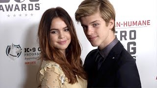 Bailee Madison and Alex Lange 7th Annual quotHero Dog Awardsquot Red Carpet [upl. by Nillad]