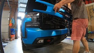 How to Remove a 2019 Silverado Front Grille Tutorial [upl. by Marlane]