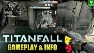 Titan Fall GAMEPLAY  XBOX ONE New Exclusive Mech amp FPS Game E3 E3M13 [upl. by Knudson]