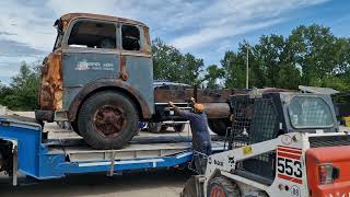 CAMION DEPOCA LANCIA ESATAU CASARO PRONTO AL RESTAURO RIUSCIREMO A METTERLO IN MOTO [upl. by Kipton]