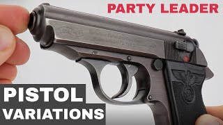 WW2 Nazi Party Leader Pistol Variations  Pre1946 Walther PPs and PPKs [upl. by Nairrad]