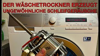 AEG Electrolux Wäschetrockner Tumbler macht starke Schleifgeräusche [upl. by Wolf145]