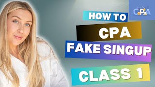 CPA Marketing Fake Sign Up  CPA Marketing Fake Signup Method 202401783654309 [upl. by Nasaj408]